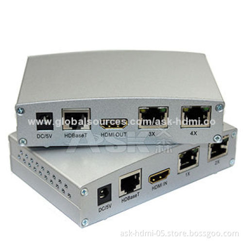 HDMI extender 100M by singal cat5e cat6